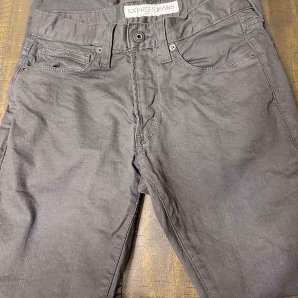Men's Express Alec Skinny Fit Black Jeans 30 x 30 - Picture 1 of 7